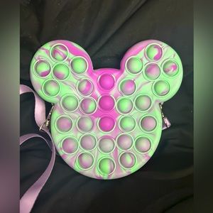 Mickey shaped Fidget MiniCrossbody